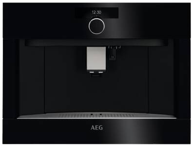 AEG H454xW595xD450 Coffee Machine - Black